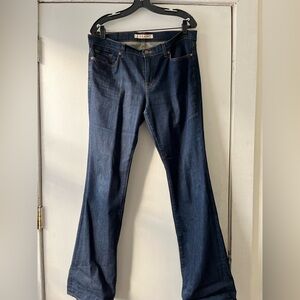 J brand boot cut dark wash jeans size 31